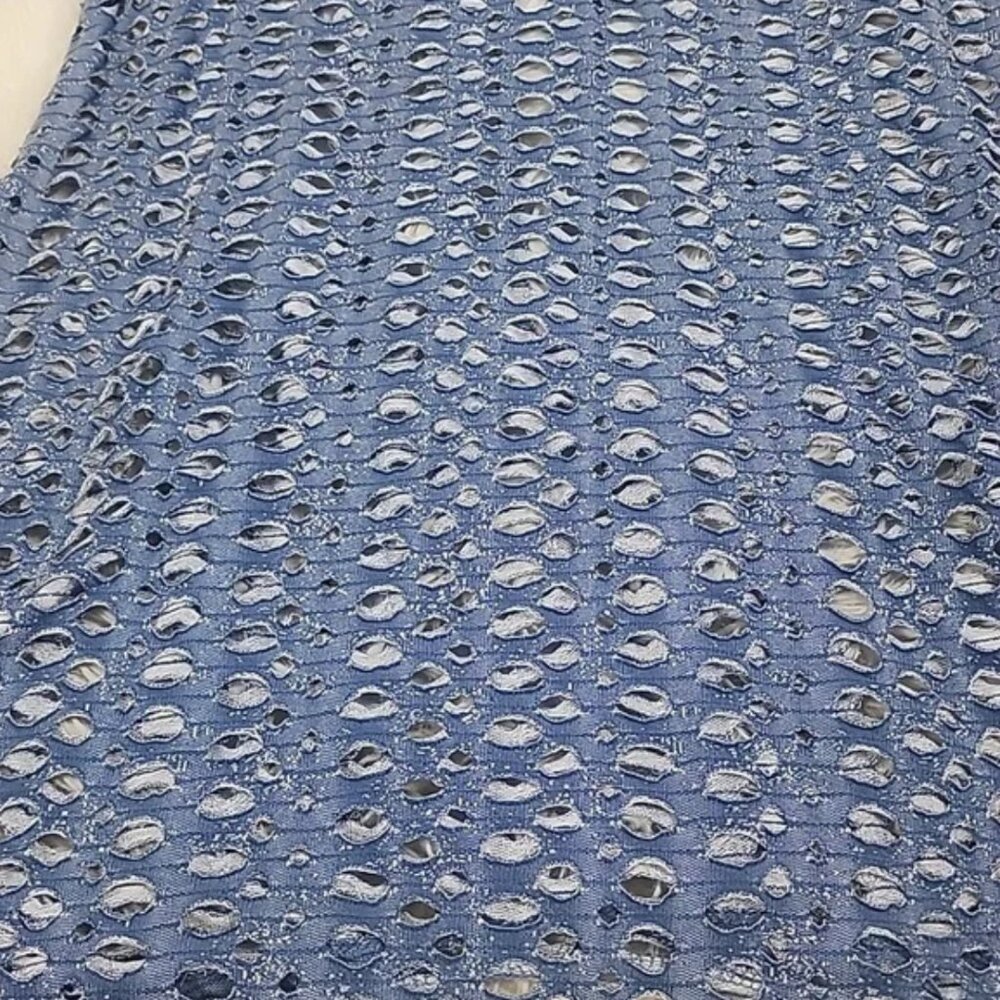 Mirror Image Open Weave/Cut-Out Tunic/Cover-up - Picture 8 of 11